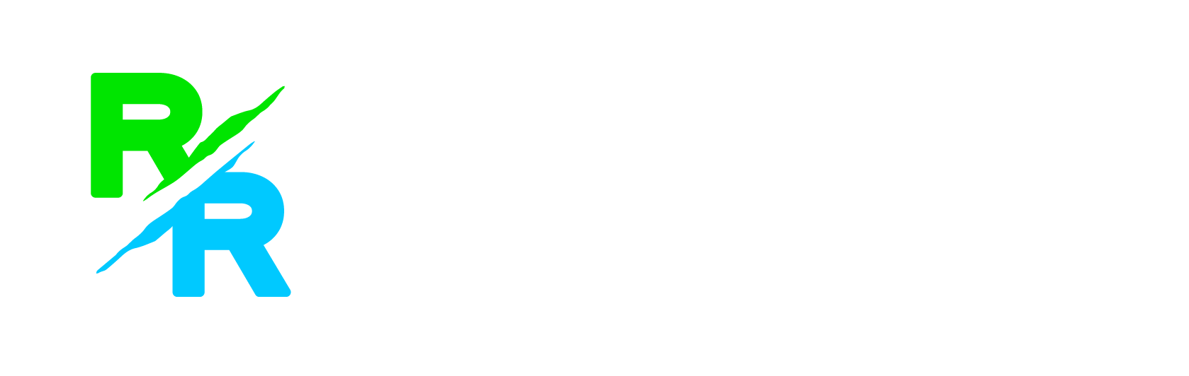 Raptor Roofing white logo